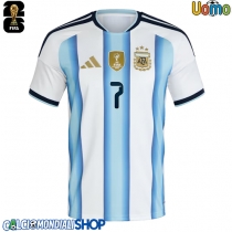 Maglie da calcio Argentina Rodrigo De Paul #7 Prima Maglia Mondiali 2026  Manica Corta